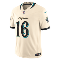 Jacksonville Jaguars Trevor Lawrence Nike Natural 2026 Rivalries Collection Printed Limited Jersey