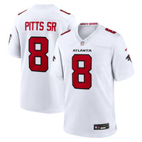 Atlanta Falcons Kyle Pitts Sr. White jersey – view 1
