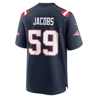 New England Patriots Khalil Jacobs Navy jersey – view 5