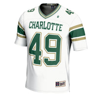 #49 Charlotte 49ers GameDay Greats Football Jersey - White