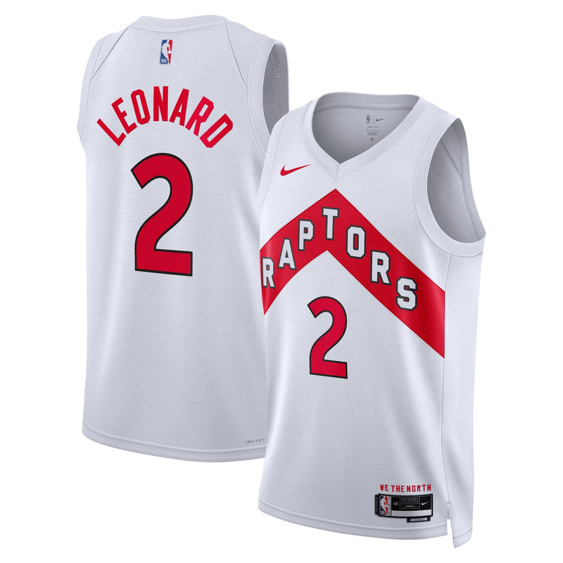 Toronto Raptors Kawhi Leonard - White jersey – view 1
