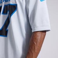 Detroit Lions Aidan Hutchinson Nike Silver 2026 Rivalries Collection Game Jersey