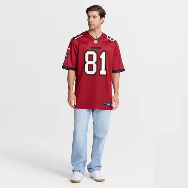 Tampa Bay Buccaneers Dean Patterson IV Nike Red Team Game Jersey