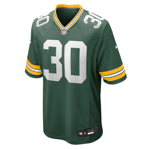 Green Bay Packers Chris Brooks Nike Green Team Game Jersey