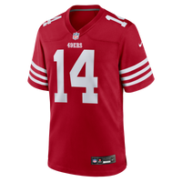 San Francisco 49ers Kurtis Rourke Nike Scarlet Team Game Jersey