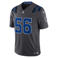 Indianapolis Colts Quenton Nelson Nike Anthracite 2026 Rivalries Collection Printed Limited Jersey