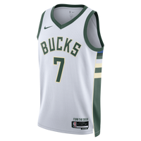 Milwaukee Bucks Nike Association Edition Swingman Jersey - White - Kevin Porter Jr. -