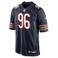 Chicago Bears Jordan van den Berg Navy jersey – view 4