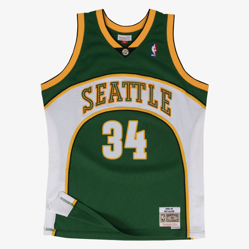 Seattle Supersonics Mitchell & Ness Swingman Jersey Ray Allen 2006-07