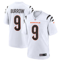 Cincinnati Bengals Joe Burrow White jersey – view 1