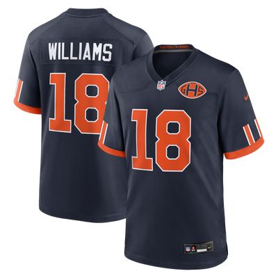 Chicago Bears Caleb Williams Nike Navy 2026 Rivalries Collection Game Jersey