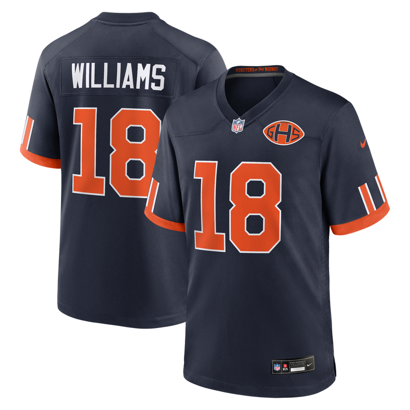 Chicago Bears Caleb Williams Nike Navy 2026 Rivalries Collection Game Jersey