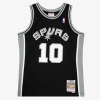 San Antonio Spurs Mitchell & Ness Dennis Rodman 1993 Dark Authentic Jersey - Black