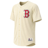Boston Red Sox Stitches Cream Fashion Jersey