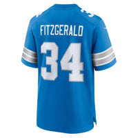 Detroit Lions Bishop Fitzgerald Blue jersey – view 5