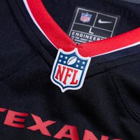 Houston Texans Davis Mills Nike Navy Team Game Jersey