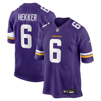 Minnesota Vikings Johnny Hekker Purple jersey – view 1