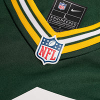 Green Bay Packers Zach Tom Nike Green Game Player Jersey