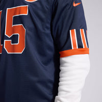 Chicago Bears Rome Odunze Nike Navy 2026 Rivalries Collection Game Jersey