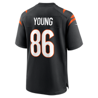 Cincinnati Bengals Colbie Young Nike Black Team Game Jersey