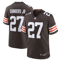 Cleveland Browns John Saunders Jr Brown jersey – view 1