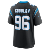 Carolina Panthers Anthony Goodlow Nike Black Team Game Jersey