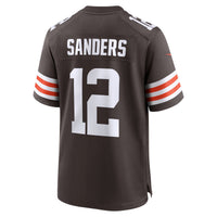 Cleveland Browns Shedeur Sanders Brown jersey – view 3