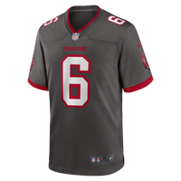 Tampa Bay Buccaneers Baker Mayfield Nike Pewter Alternate Game Player Jersey