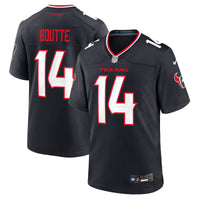 Houston Texans Kayshon Boutte Navy jersey – view 1