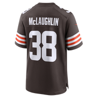 Cleveland Browns Jaleel McLaughlin Nike Brown Team Game Jersey