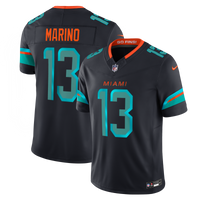 Miami Dolphins Dan Marino Nike Navy Rivalries Collection Printed Limited Jersey