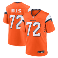 Denver Broncos Garett Bolles Nike Orange Team Game Jersey