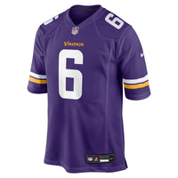 Minnesota Vikings Johnny Hekker Purple jersey – view 4