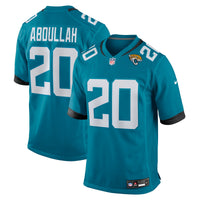 Jacksonville Jaguars Ameer Abdullah Teal jersey – view 1