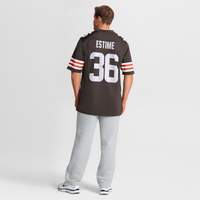 Cleveland Browns Audric Estime Brown jersey – view 3