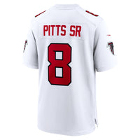 Atlanta Falcons Kyle Pitts Sr. White jersey – view 3