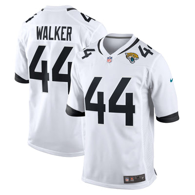 Jacksonville Jaguars Travon Walker Nike White Player Game Jersey