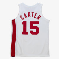New Jersey Nets Mitchell & Ness Vince Carter 2005 Alternate Authentic Jersey - White