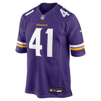Minnesota Vikings Jake Golday Purple jersey – view 4