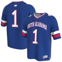 South Alabama Jaguars GameDay Greats Lightweight Collegiate Football Fashion Jersey - Navy