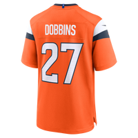 Denver Broncos J.K. Dobbins Nike Orange Team Game Jersey