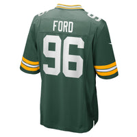 Green Bay Packers Jonathan Ford Green jersey – view 5
