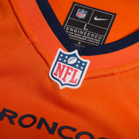 Denver Broncos Jeremy Crawshaw Nike Orange Team Game Jersey