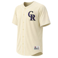 Colorado Rockies Stitches Cream Fashion Jersey