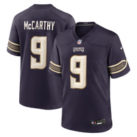Minnesota Vikings J.J McCarthy Nike Purple 2026 Rivalries Collection Game Jersey