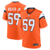 Denver Broncos Johnny Walker Jr Orange jersey – view 1