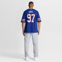 Buffalo Bills Greg Gaines Nike Royal Team Game Jersey