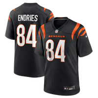 Cincinnati Bengals Jack Endries Nike Black Team Game Jersey