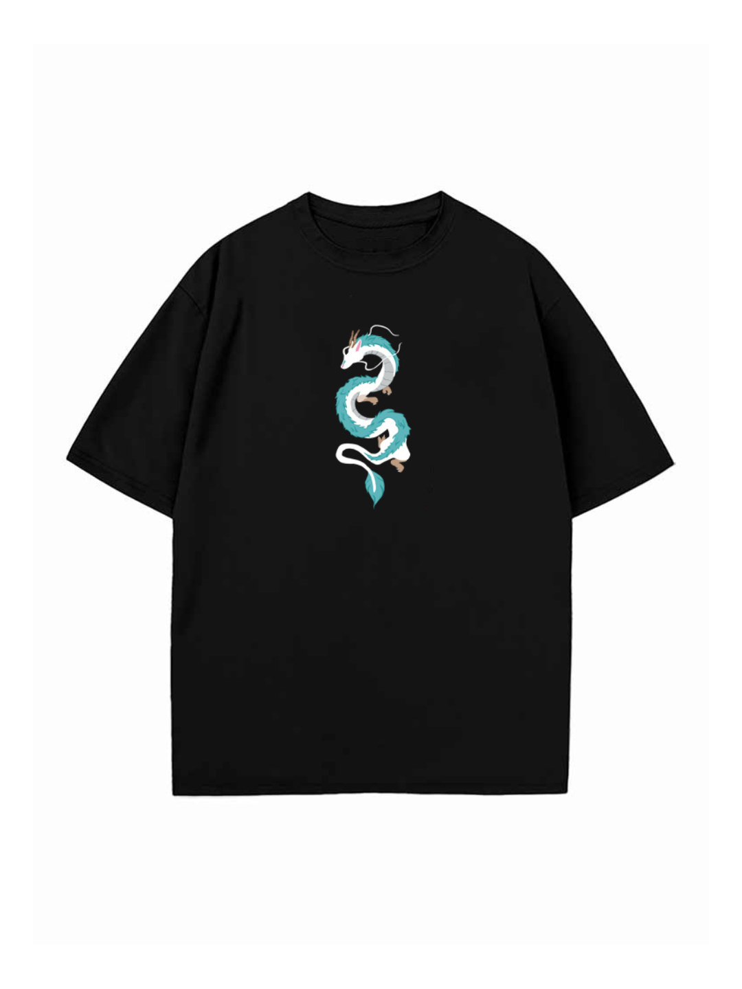 Black t-shirt with Chihiro Ogino Spirited Away Dream graphic – photo 2