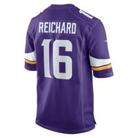 Minnesota Vikings Will Reichard Purple jersey – view 3